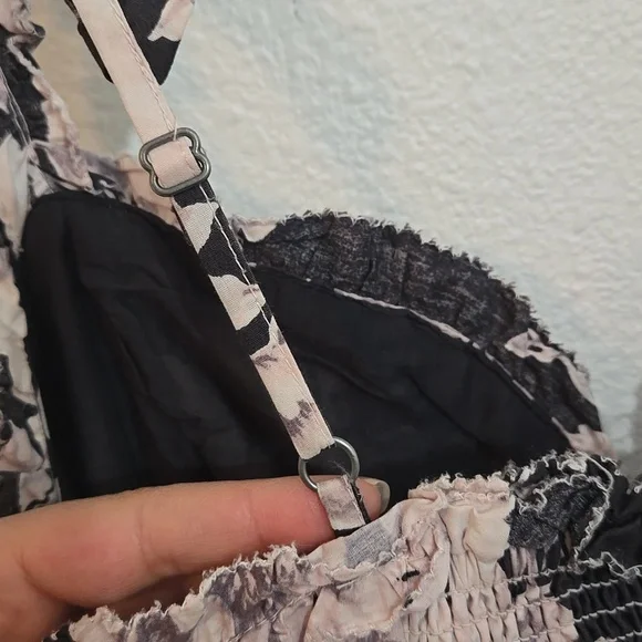 Anthropologie Floral Midi Dress MP - Picture 8 of 11